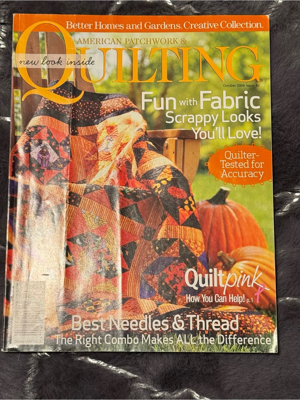 American Patchwork & Quilting Magazine - October 2006 - Funβ with Fabric